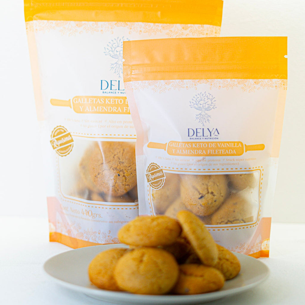 Galletas de Vainilla y Almendra Fileteada · 10 piezas