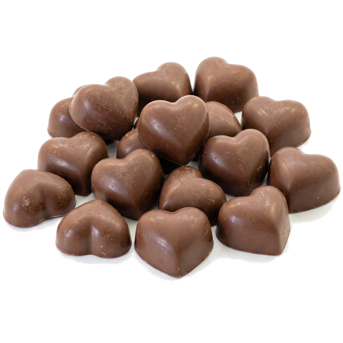 Corazones de chocolate 12 piezas