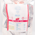 Red velvet 8 rebanadas