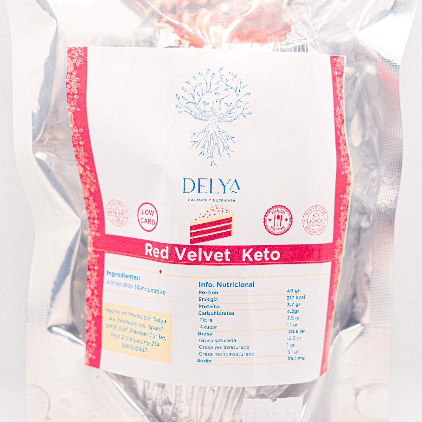 Red velvet 8 rebanadas