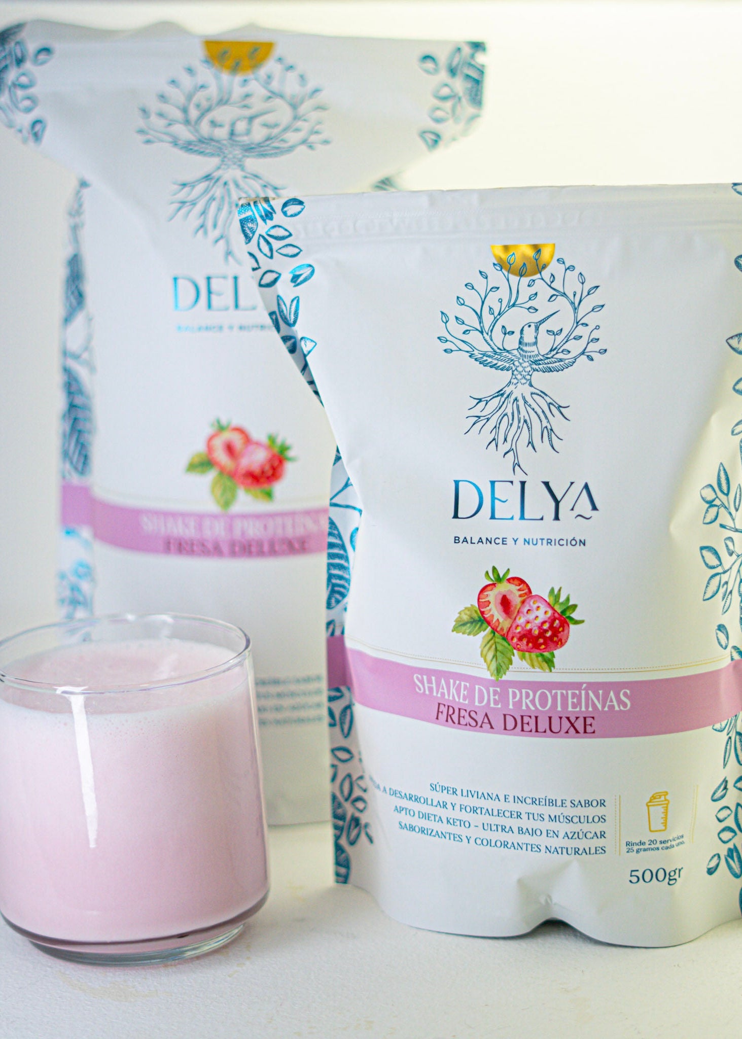 Proteína Fresa Deluxe · 1 kg